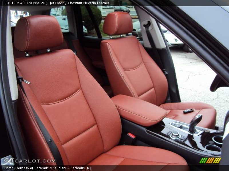 Front Seat of 2011 X3 xDrive 28i