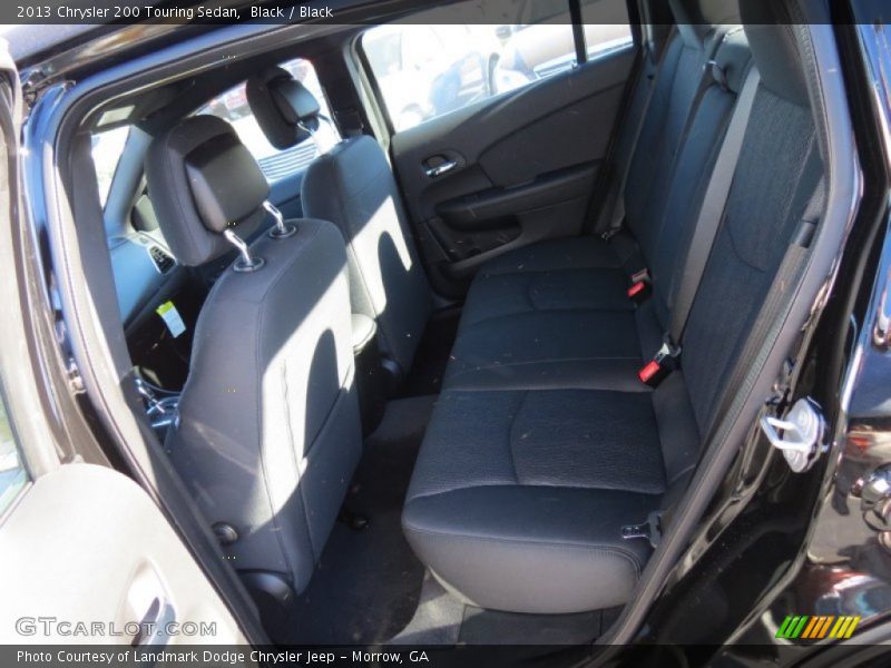 Black / Black 2013 Chrysler 200 Touring Sedan