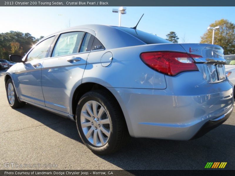 Crystal Blue Pearl / Black 2013 Chrysler 200 Touring Sedan