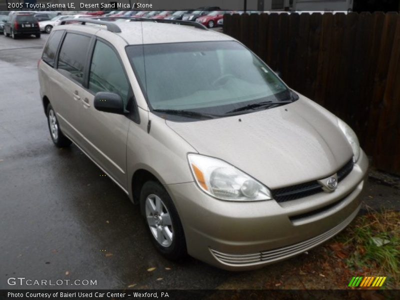 Desert Sand Mica / Stone 2005 Toyota Sienna LE