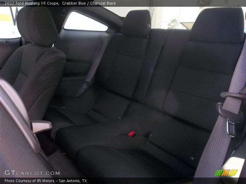 Grabber Blue / Charcoal Black 2012 Ford Mustang V6 Coupe