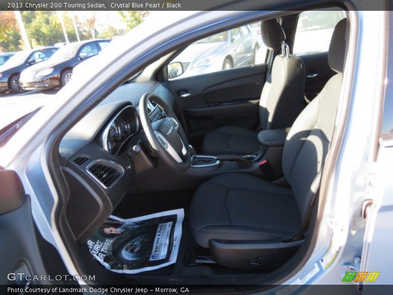 Crystal Blue Pearl / Black 2013 Chrysler 200 Touring Sedan