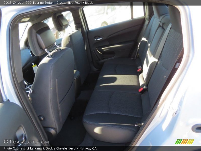 Crystal Blue Pearl / Black 2013 Chrysler 200 Touring Sedan