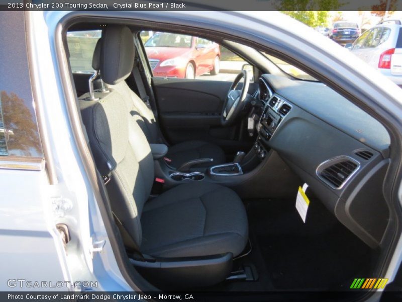Crystal Blue Pearl / Black 2013 Chrysler 200 Touring Sedan