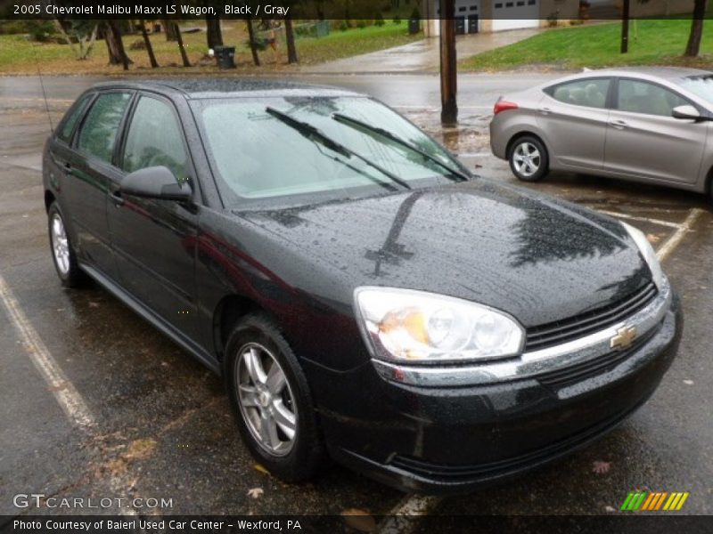 Black / Gray 2005 Chevrolet Malibu Maxx LS Wagon