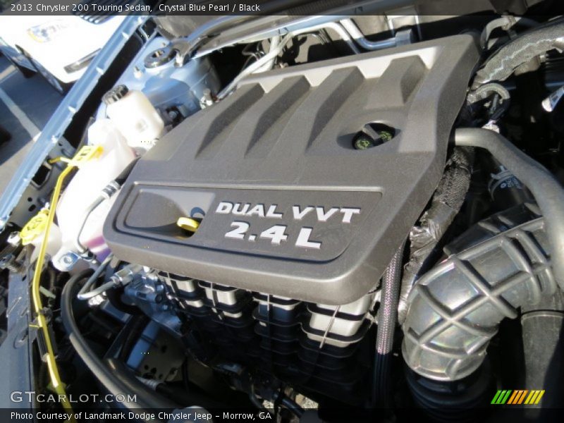 Crystal Blue Pearl / Black 2013 Chrysler 200 Touring Sedan