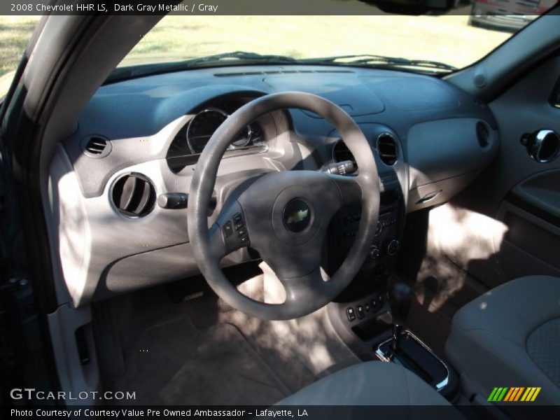 Dark Gray Metallic / Gray 2008 Chevrolet HHR LS
