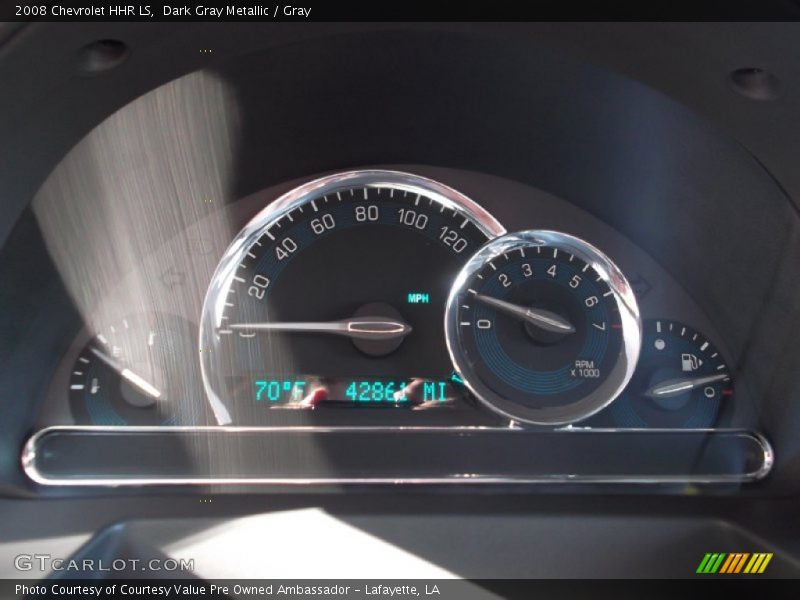 Dark Gray Metallic / Gray 2008 Chevrolet HHR LS