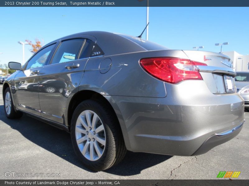 Tungsten Metallic / Black 2013 Chrysler 200 Touring Sedan