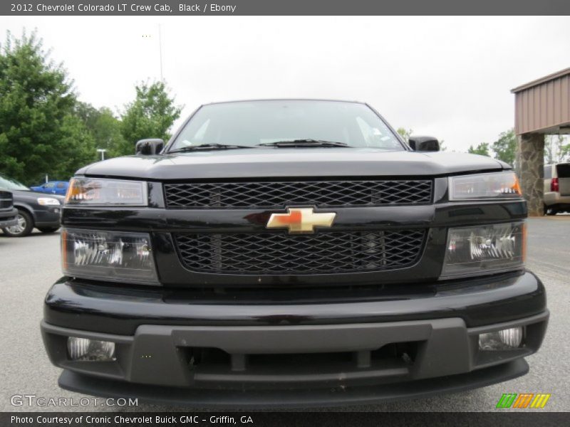 Black / Ebony 2012 Chevrolet Colorado LT Crew Cab