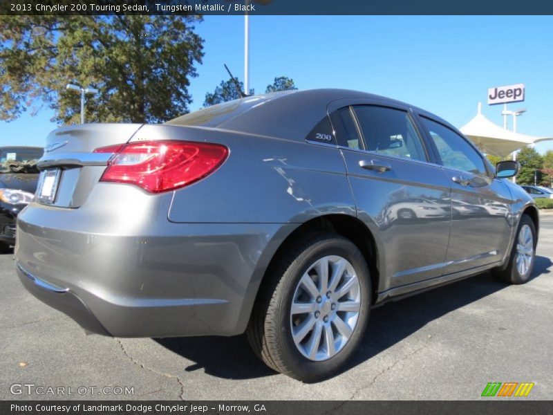 Tungsten Metallic / Black 2013 Chrysler 200 Touring Sedan