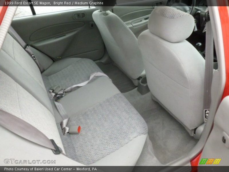 Rear Seat of 1999 Escort SE Wagon