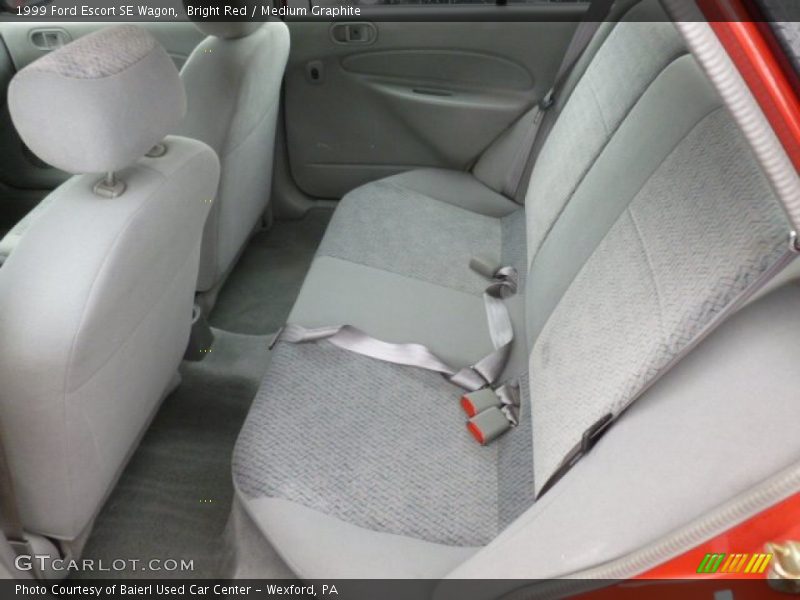Bright Red / Medium Graphite 1999 Ford Escort SE Wagon