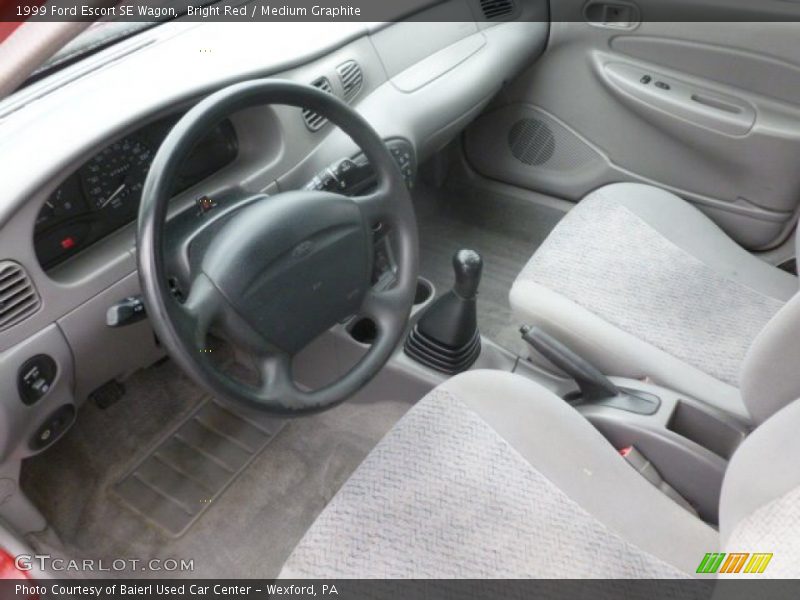 Medium Graphite Interior - 1999 Escort SE Wagon 