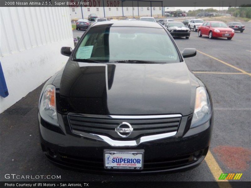 Super Black / Frost 2008 Nissan Altima 2.5 S