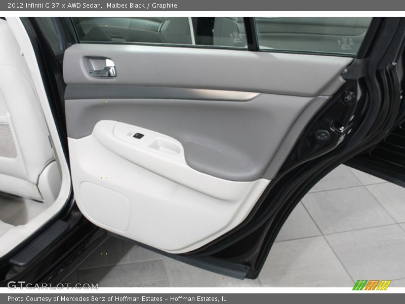 Door Panel of 2012 G 37 x AWD Sedan
