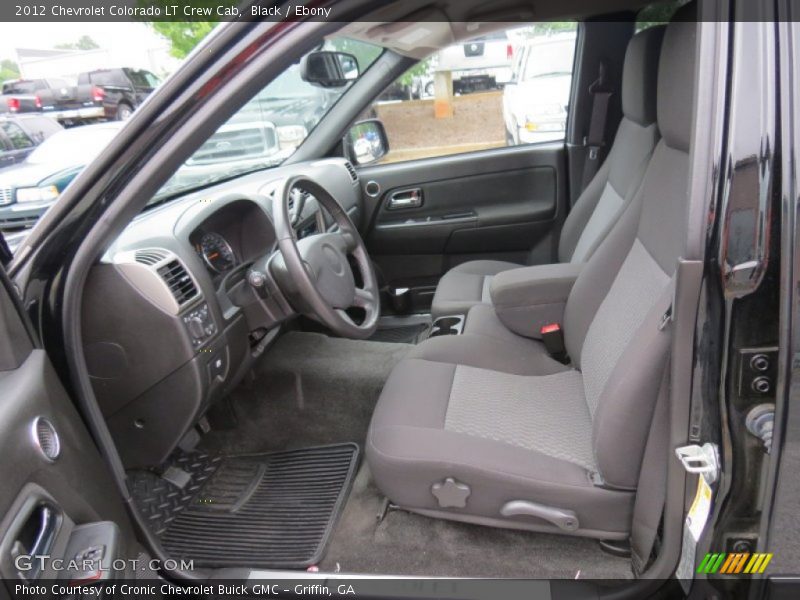 Front Seat of 2012 Colorado LT Crew Cab