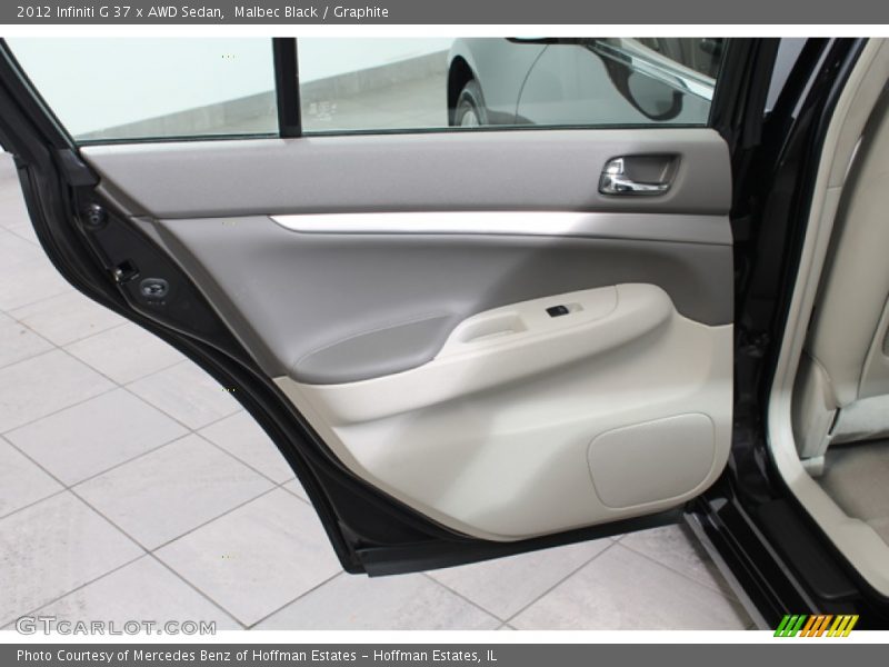 Door Panel of 2012 G 37 x AWD Sedan