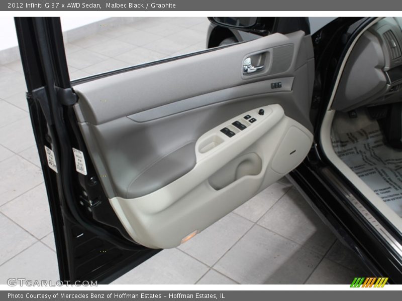 Door Panel of 2012 G 37 x AWD Sedan