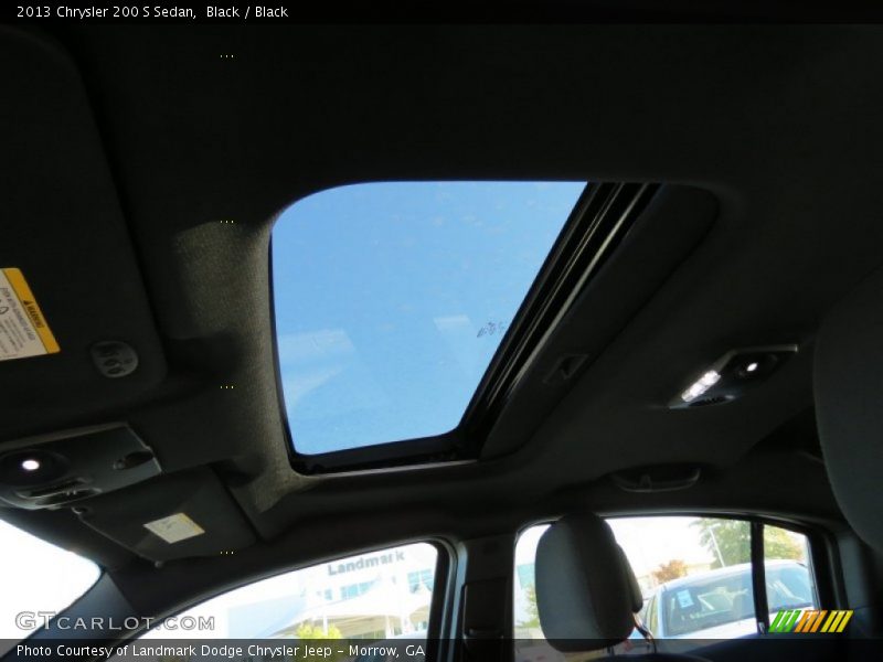 Black / Black 2013 Chrysler 200 S Sedan