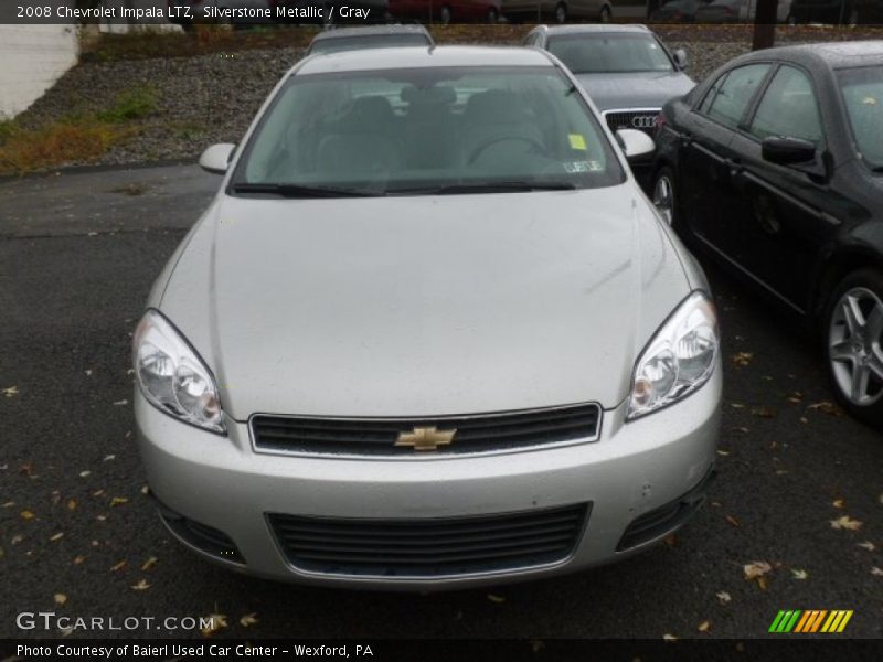 Silverstone Metallic / Gray 2008 Chevrolet Impala LTZ