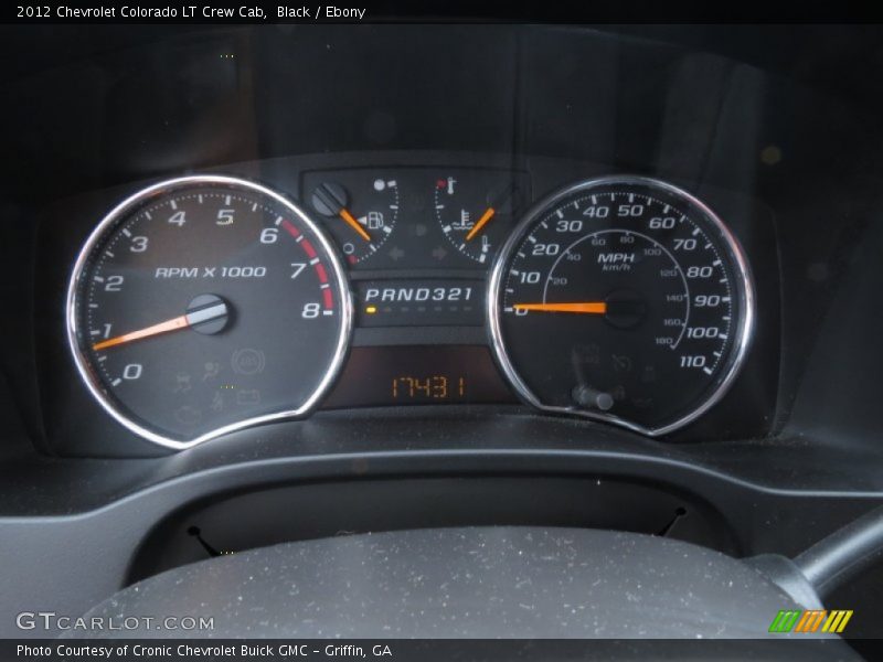  2012 Colorado LT Crew Cab LT Crew Cab Gauges