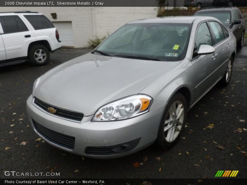 Silverstone Metallic / Gray 2008 Chevrolet Impala LTZ