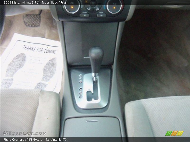 Super Black / Frost 2008 Nissan Altima 2.5 S