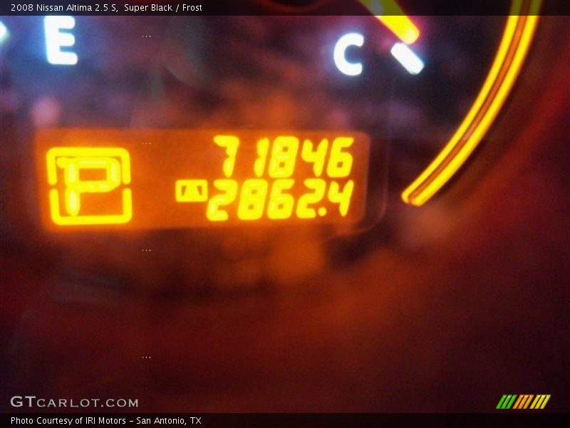 Super Black / Frost 2008 Nissan Altima 2.5 S