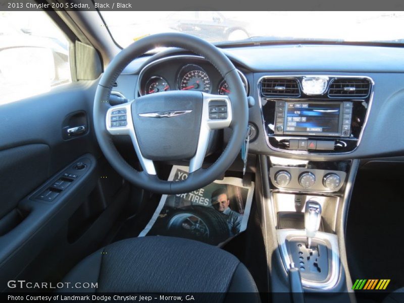 Black / Black 2013 Chrysler 200 S Sedan