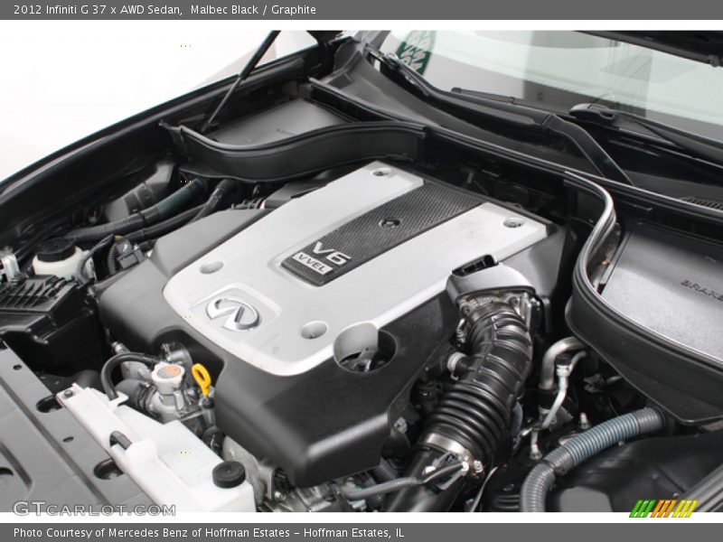  2012 G 37 x AWD Sedan Engine - 3.7 Liter DOHC 24-Valve CVTCS VVEL V6