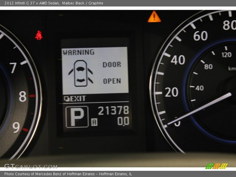 Malbec Black / Graphite 2012 Infiniti G 37 x AWD Sedan