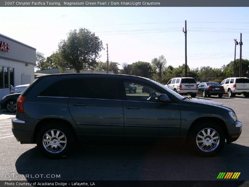 Magnesium Green Pearl / Dark Khaki/Light Graystone 2007 Chrysler Pacifica Touring