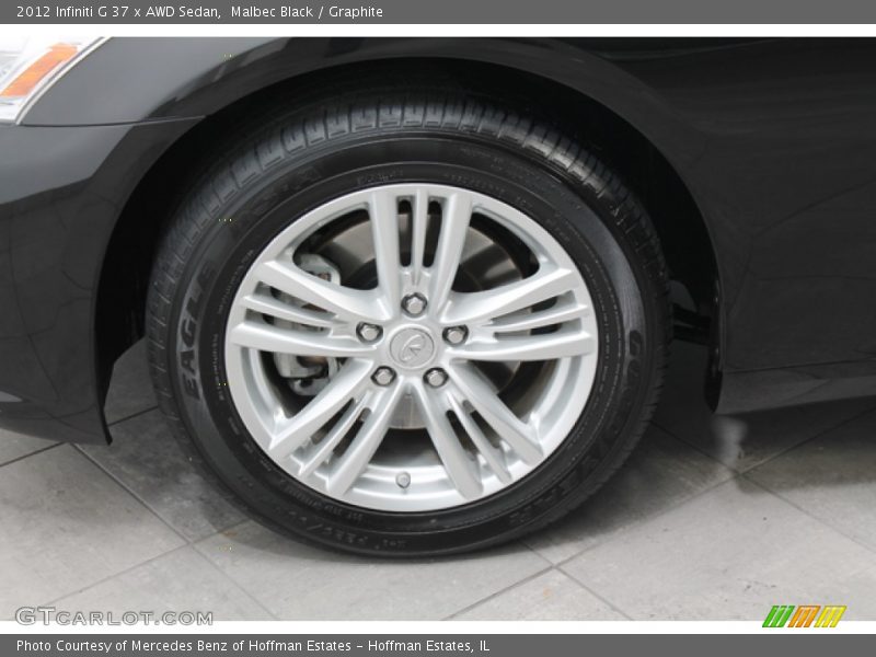  2012 G 37 x AWD Sedan Wheel