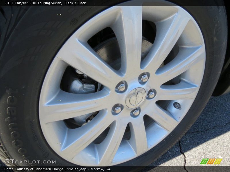 Black / Black 2013 Chrysler 200 Touring Sedan
