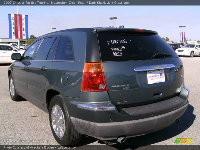 Magnesium Green Pearl / Dark Khaki/Light Graystone 2007 Chrysler Pacifica Touring