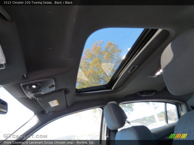 Black / Black 2013 Chrysler 200 Touring Sedan