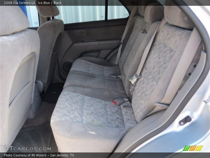 Ice Blue / Black 2008 Kia Sorento LX
