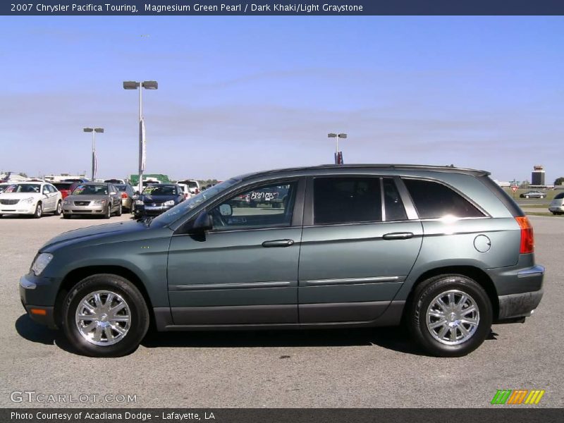 Magnesium Green Pearl / Dark Khaki/Light Graystone 2007 Chrysler Pacifica Touring