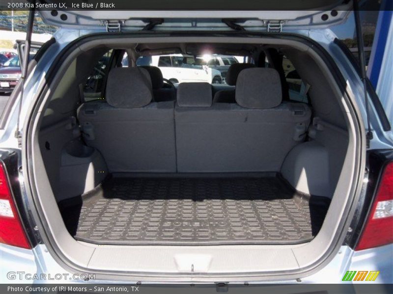 Ice Blue / Black 2008 Kia Sorento LX