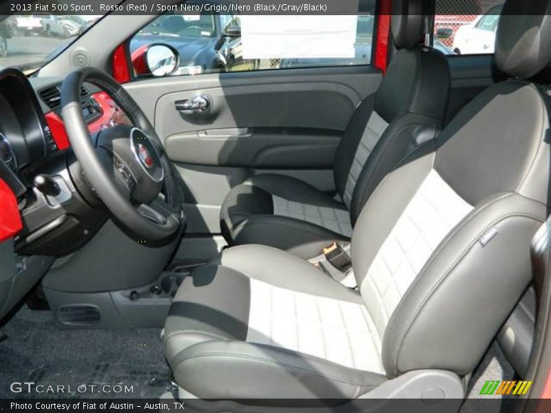 Front Seat of 2013 500 Sport