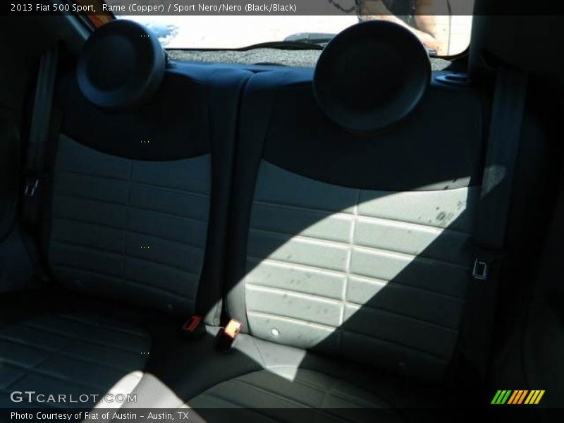 Rame (Copper) / Sport Nero/Nero (Black/Black) 2013 Fiat 500 Sport