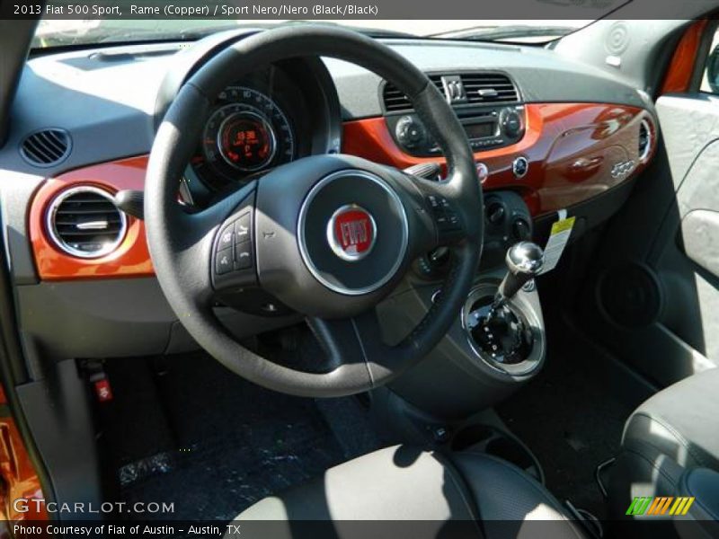 Dashboard of 2013 500 Sport