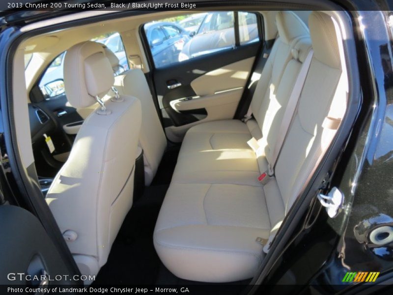 Black / Black/Light Frost Beige 2013 Chrysler 200 Touring Sedan