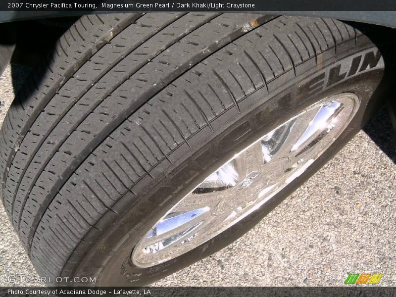 Magnesium Green Pearl / Dark Khaki/Light Graystone 2007 Chrysler Pacifica Touring