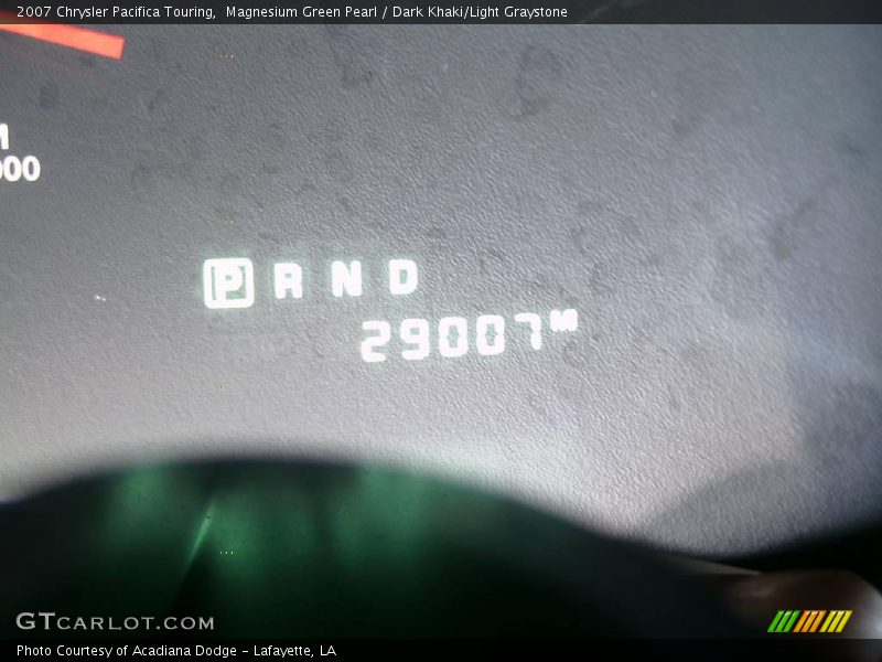 Magnesium Green Pearl / Dark Khaki/Light Graystone 2007 Chrysler Pacifica Touring