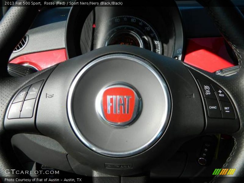 Controls of 2013 500 Sport