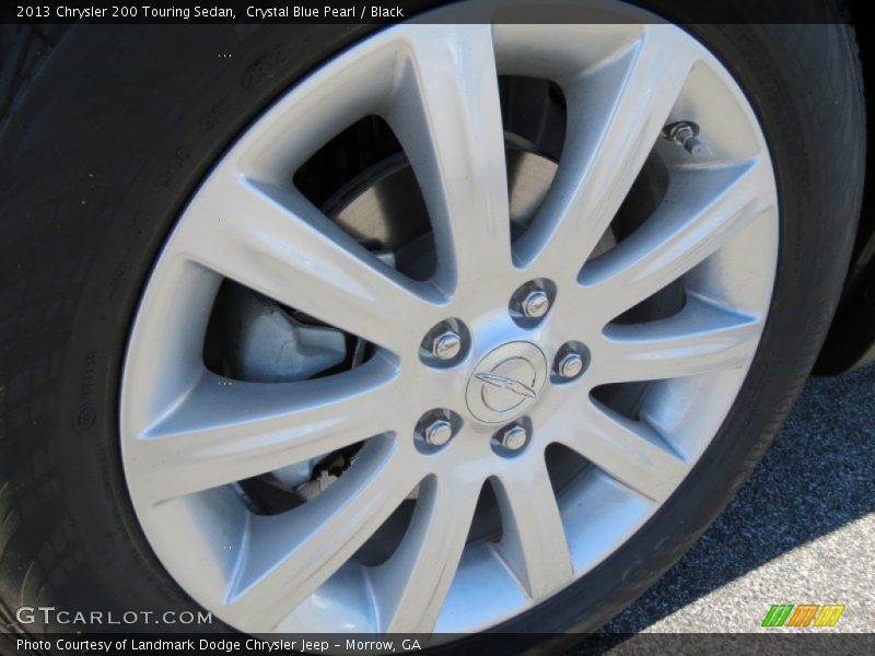 Crystal Blue Pearl / Black 2013 Chrysler 200 Touring Sedan