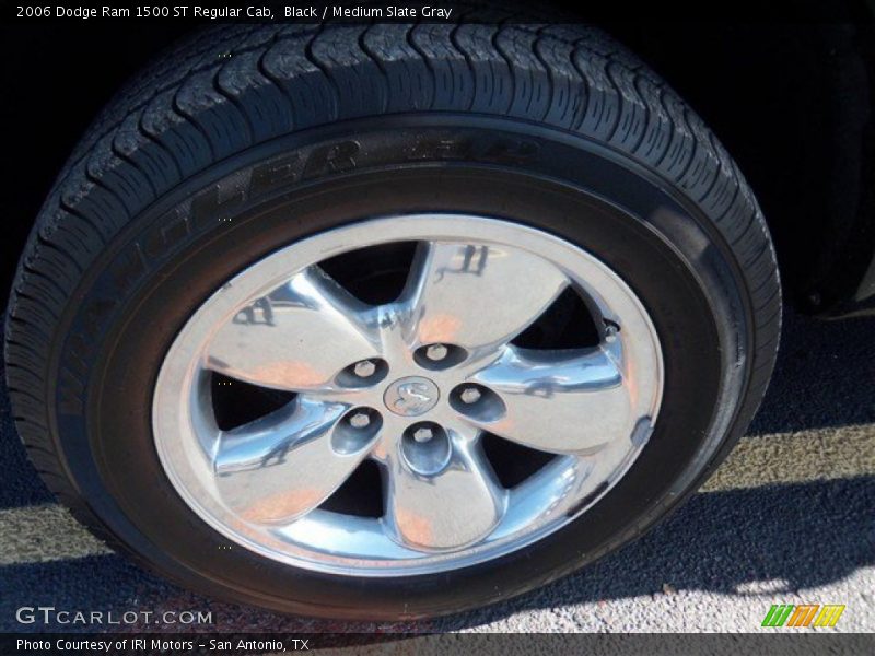Black / Medium Slate Gray 2006 Dodge Ram 1500 ST Regular Cab
