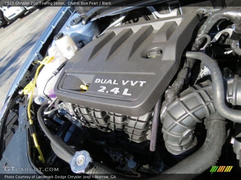 Crystal Blue Pearl / Black 2013 Chrysler 200 Touring Sedan